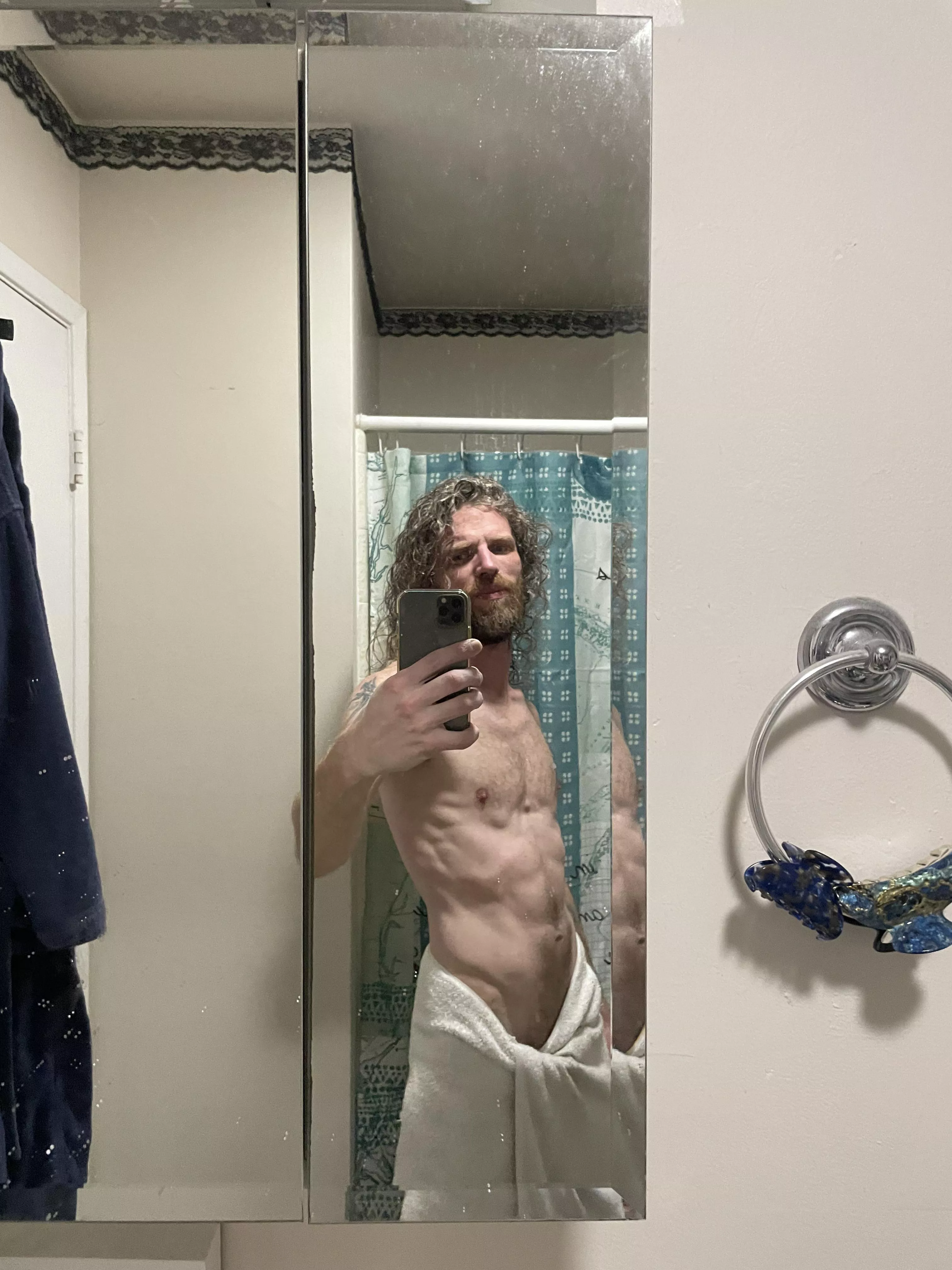 Dripping wet out the shower posted by Equivalent-Dig9465