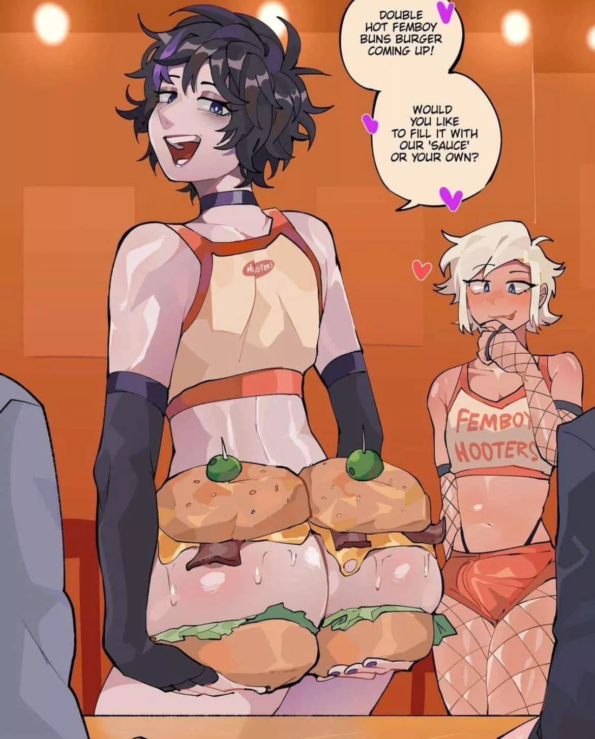 Here you have daddy, your burger with extra juicy meat posted by ArcanStrengh