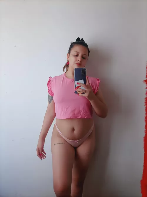 I love my croptop... today I'm all in pink 💝🙈 by _AngieXXX