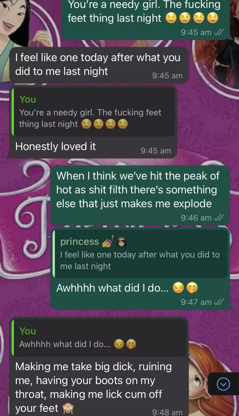 Isn’t it fun to reminisce about play time with your sub 🤭 posted by _Sweet_Roll