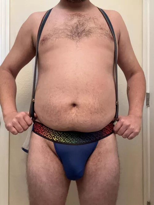 Jock + Suspenders by Jay-cub87