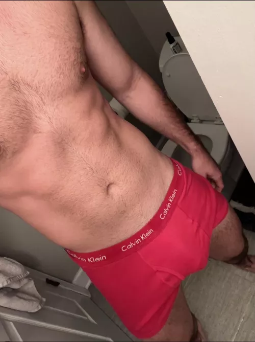 Just the tip in the Calvin’s by xanhump3