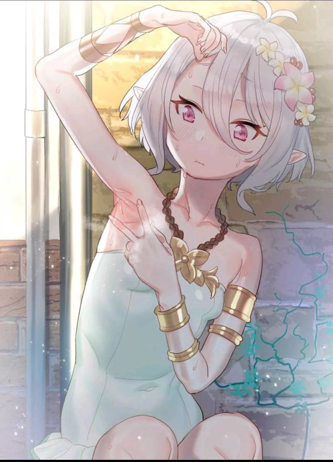 Kokkoro [Princess Connect] posted by throwfarfarthest