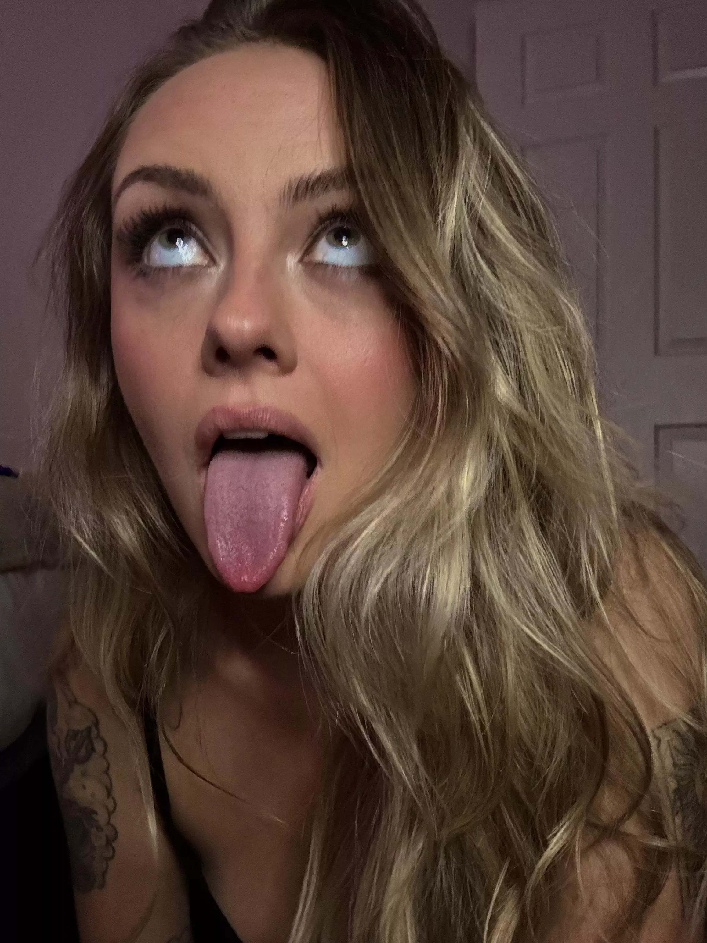 My first real try at Ahegao. Did I do okay? 🙈 posted by Sammieiswilde