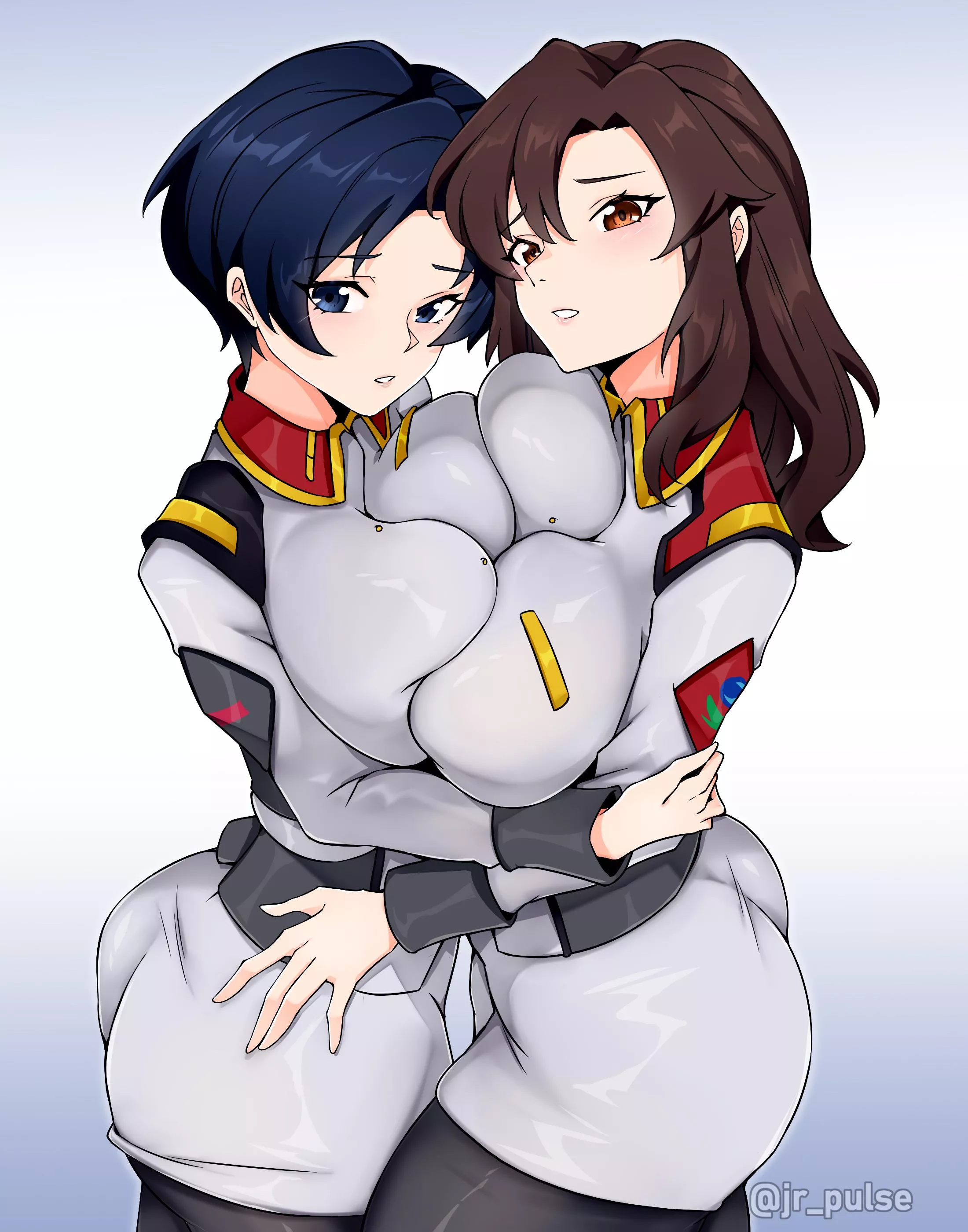 Natarle Badgiruel x Murrue Ramius (jr_pulse) [Gundam Seed] posted by No_Stay_7237