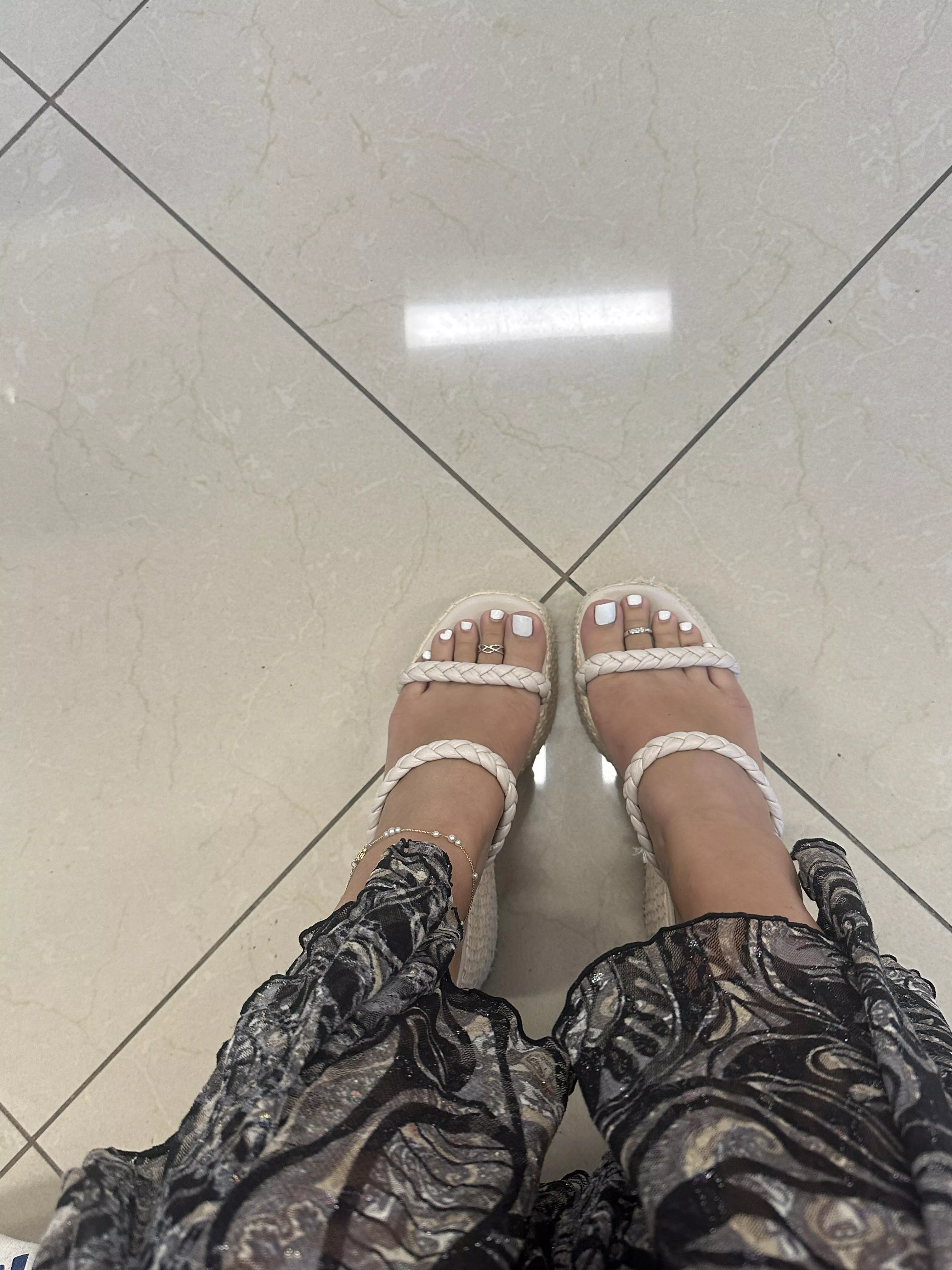 Need a fresh pedicure, are my feet still cute? posted by ellasophiaa
