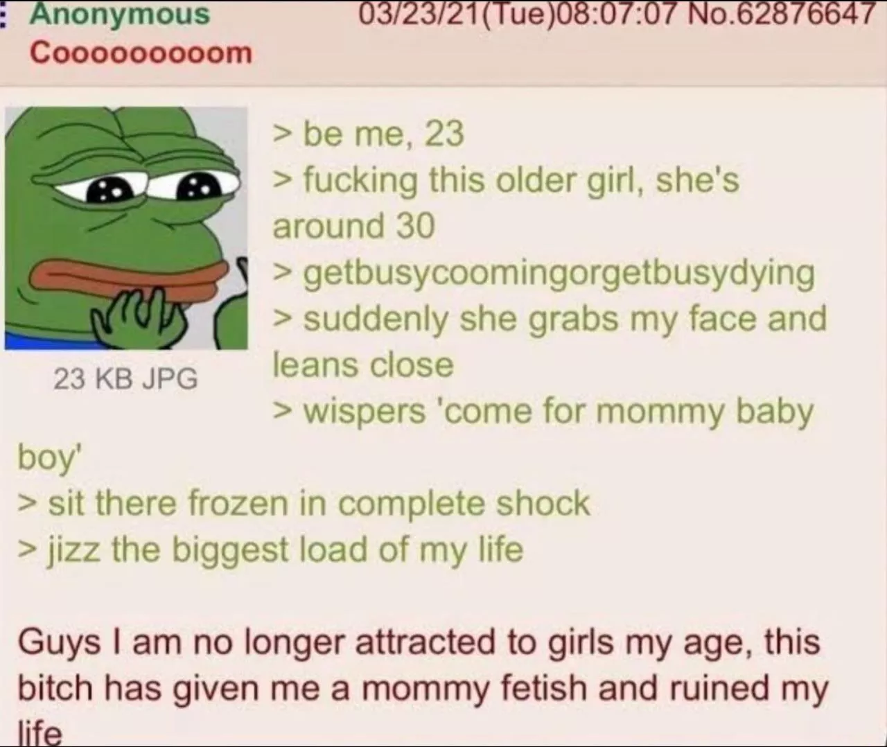 Not mine, just thought y’all might like it. posted by thatsub1678