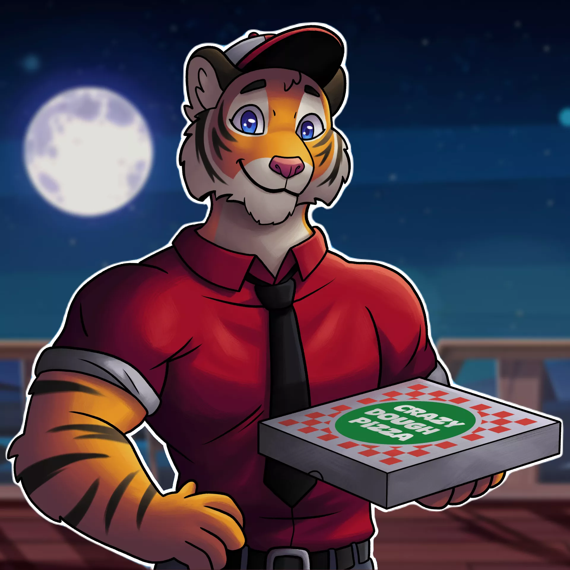 Once again...special thanks to Ryudazen on Fiverr for drawing my fursona!! I absolutely LOVE how Pepperoni turned out!! 😃😃😃 posted by Psychedelic_Pickles