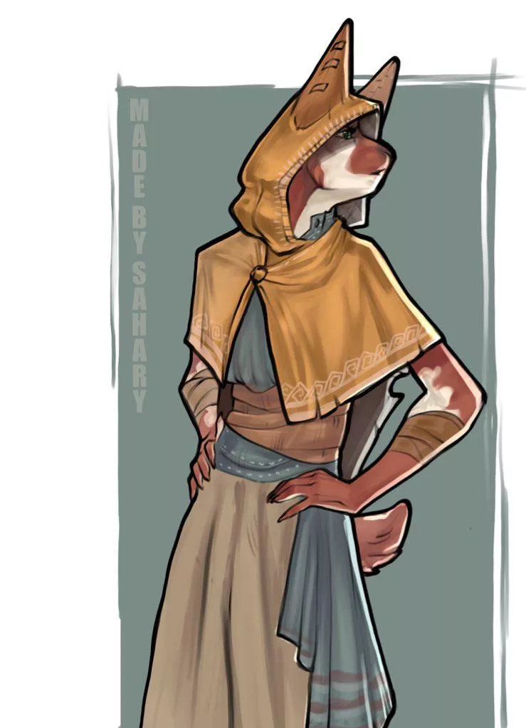 Pipchy - desert edition (Art by me) posted by GREENGREXA