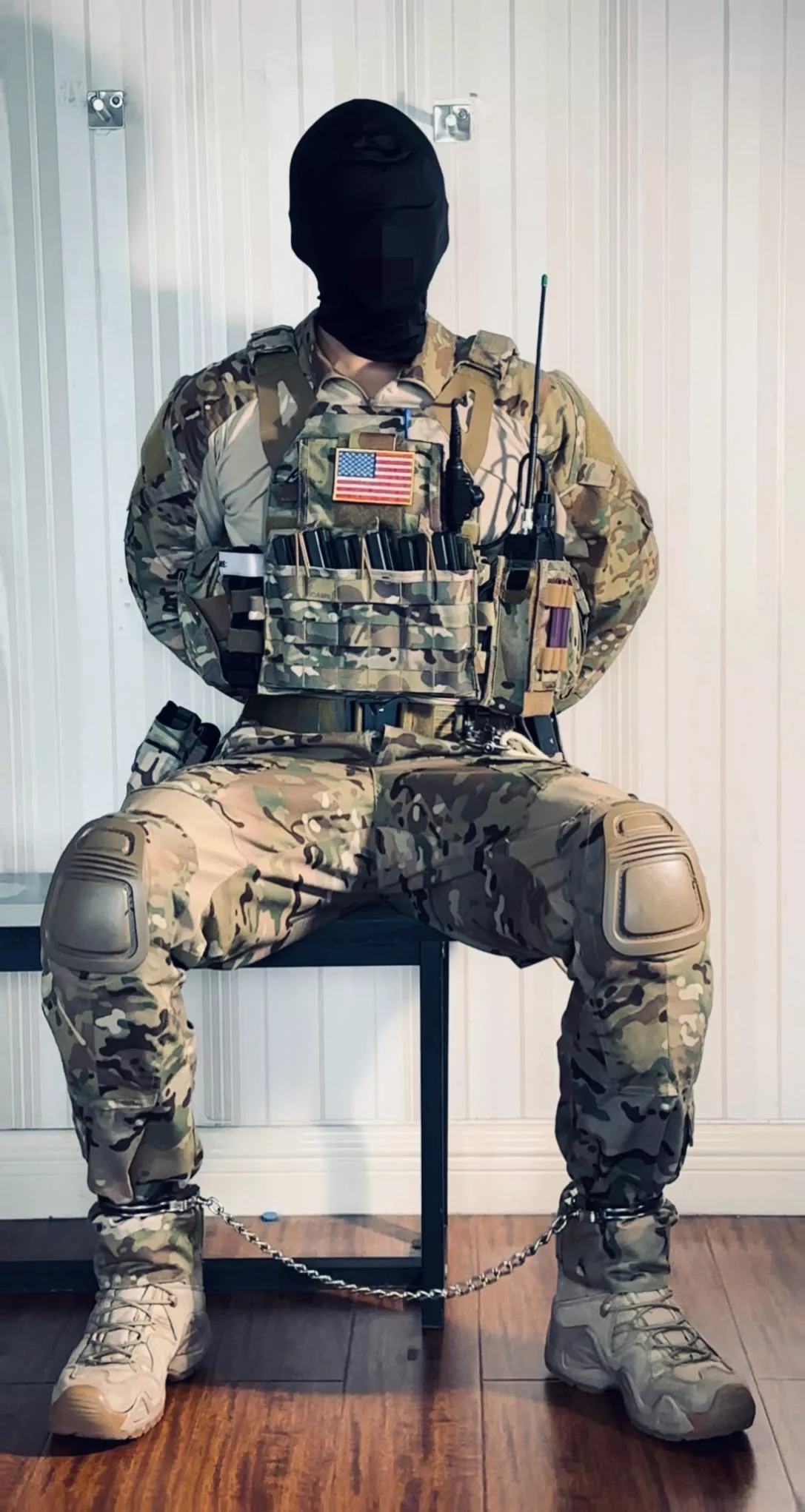 Prisoners should be blindfolded and cuffed posted by AaahCaffeine