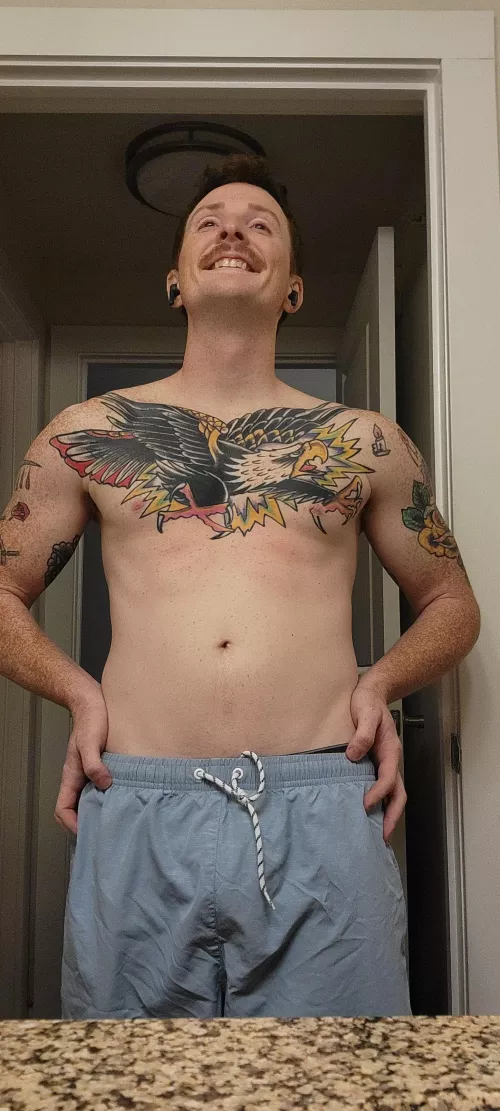 Quick shoulder pump today (m) by farfaxed