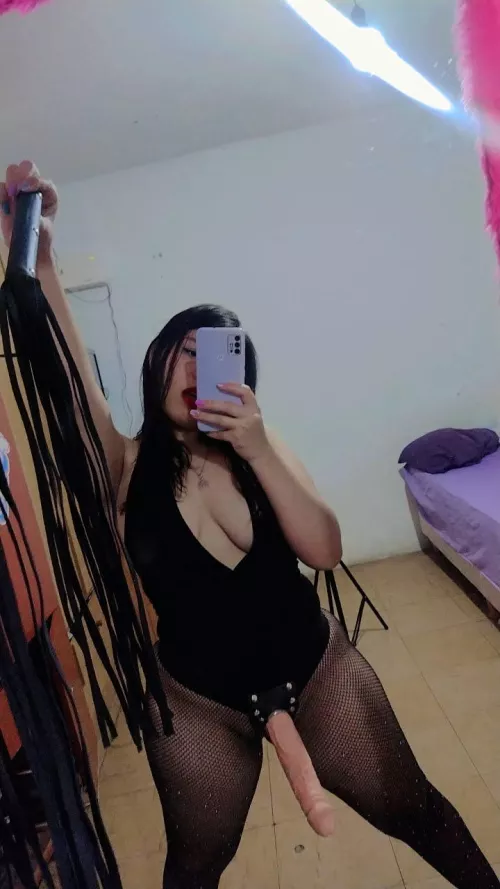 Start by caressing her, she likes to be pampered before breaking your ass by Hannai23