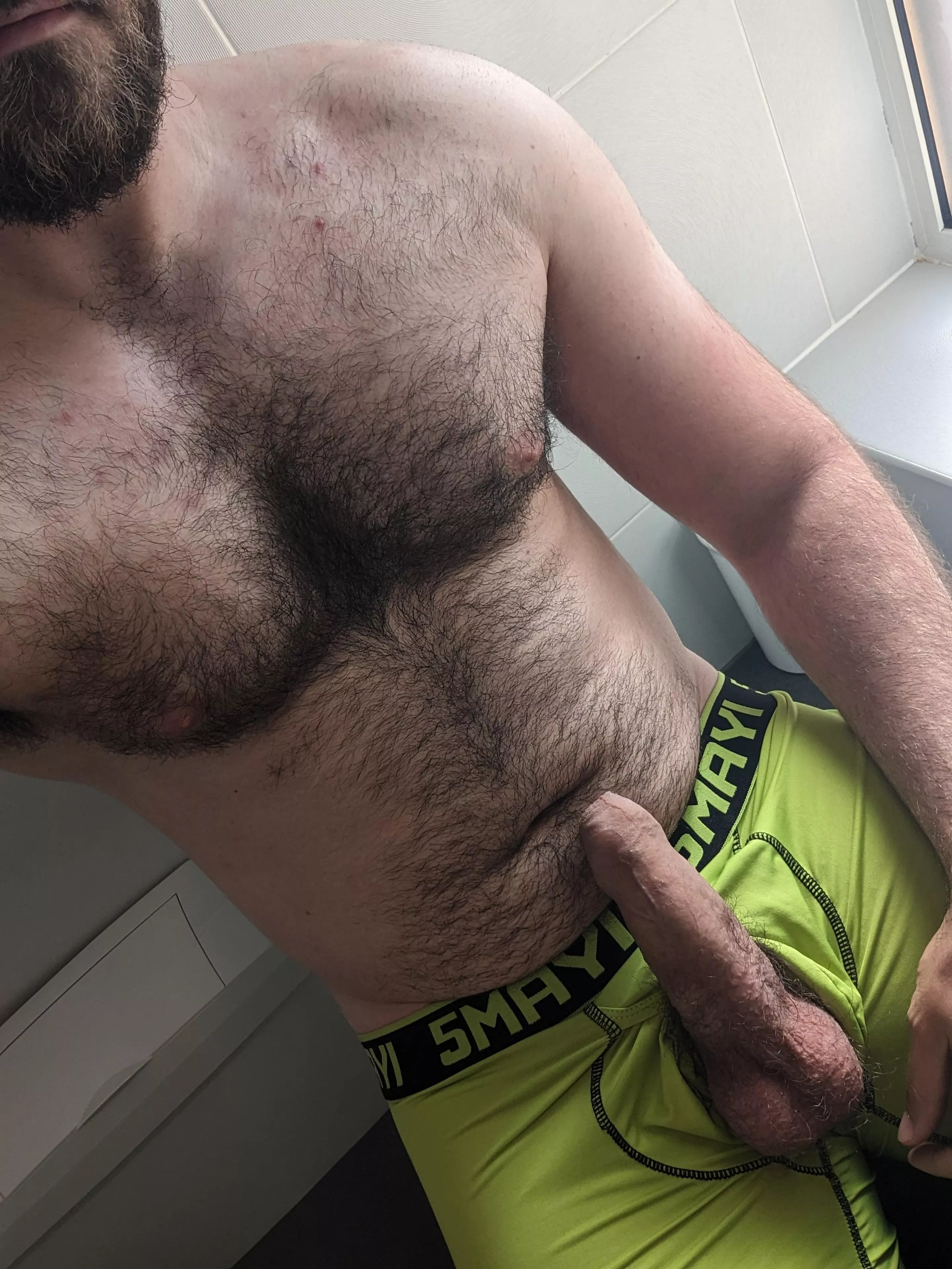 Stroking it wherever I can posted by NaughtyOtter1406