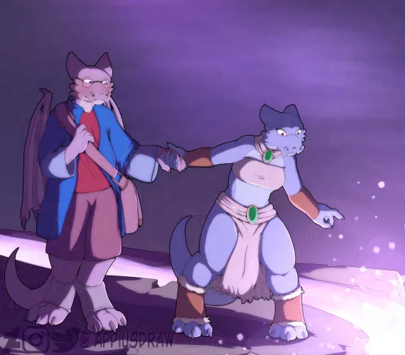 Sulbi and Zis (Art by Me) by AppiusWoof