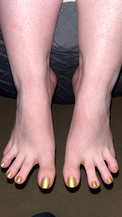 The reach of these long toes is always fun to find out😏🤤 by JasminesKingdom