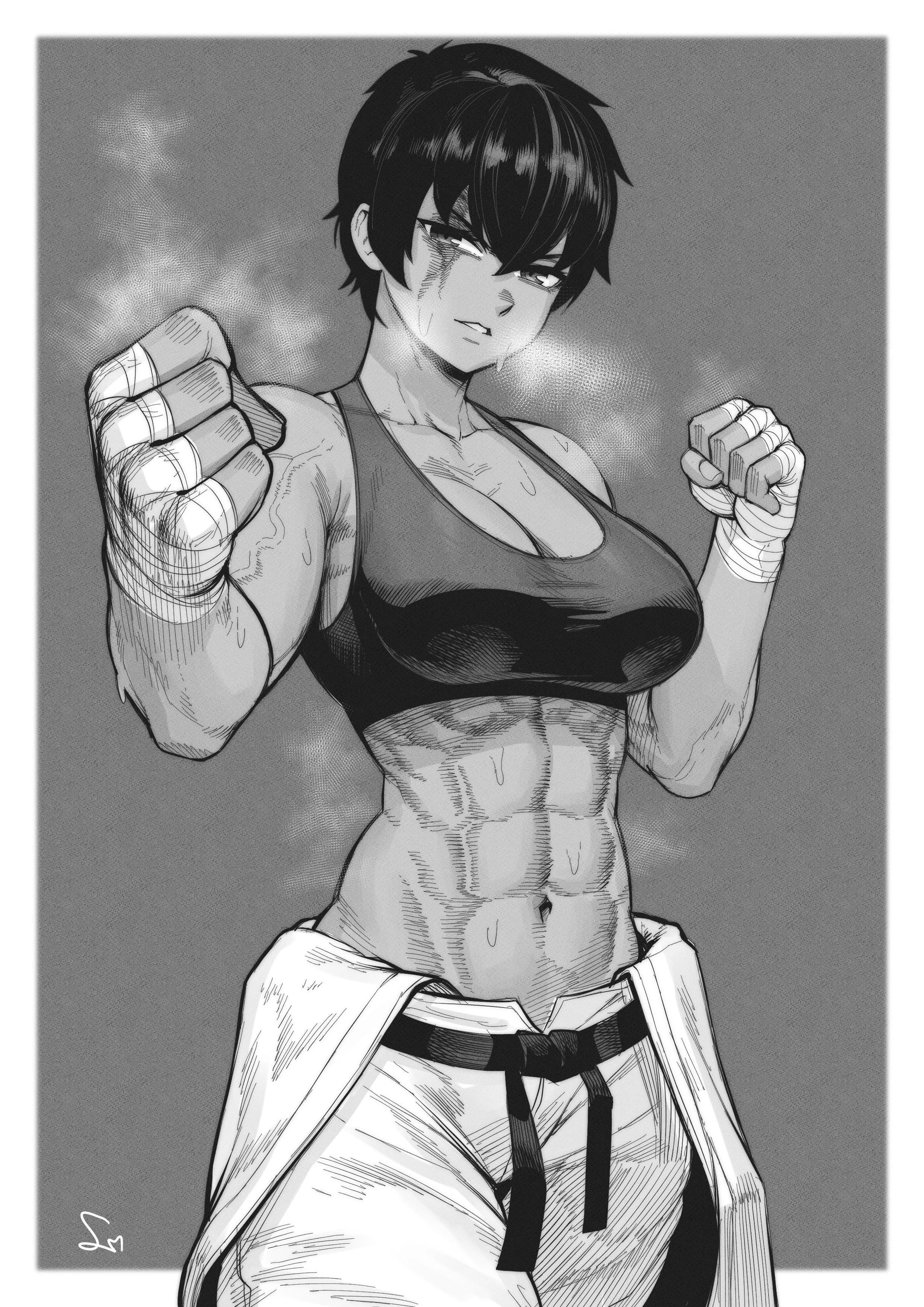 Tomboy Fighter [SpeedL00ver] posted by TheTMoneyMan