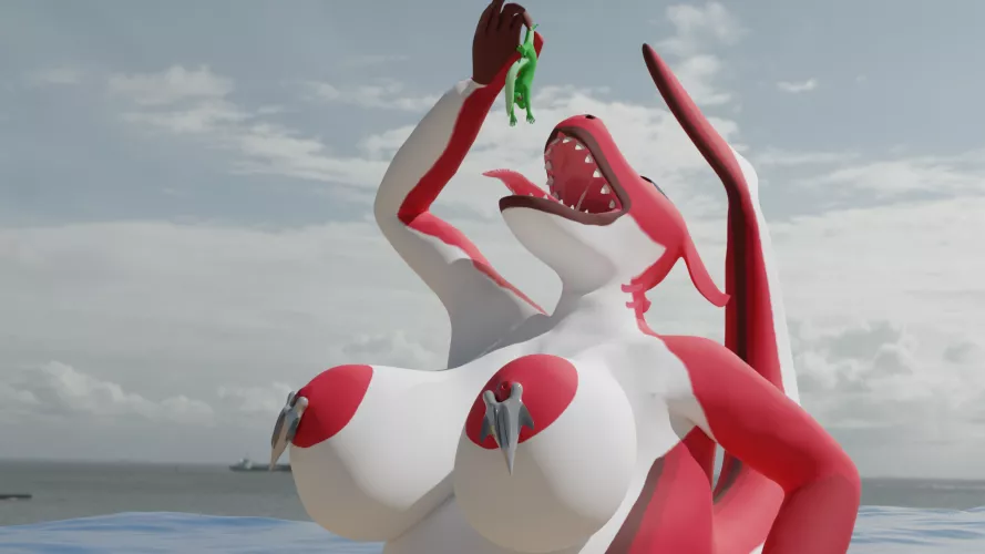 {Video} Akai Swallows Monitor (POV) (Animation) (Digestion) (Anthro) (F/m) (OC) by The Z Dude by TheZDude1