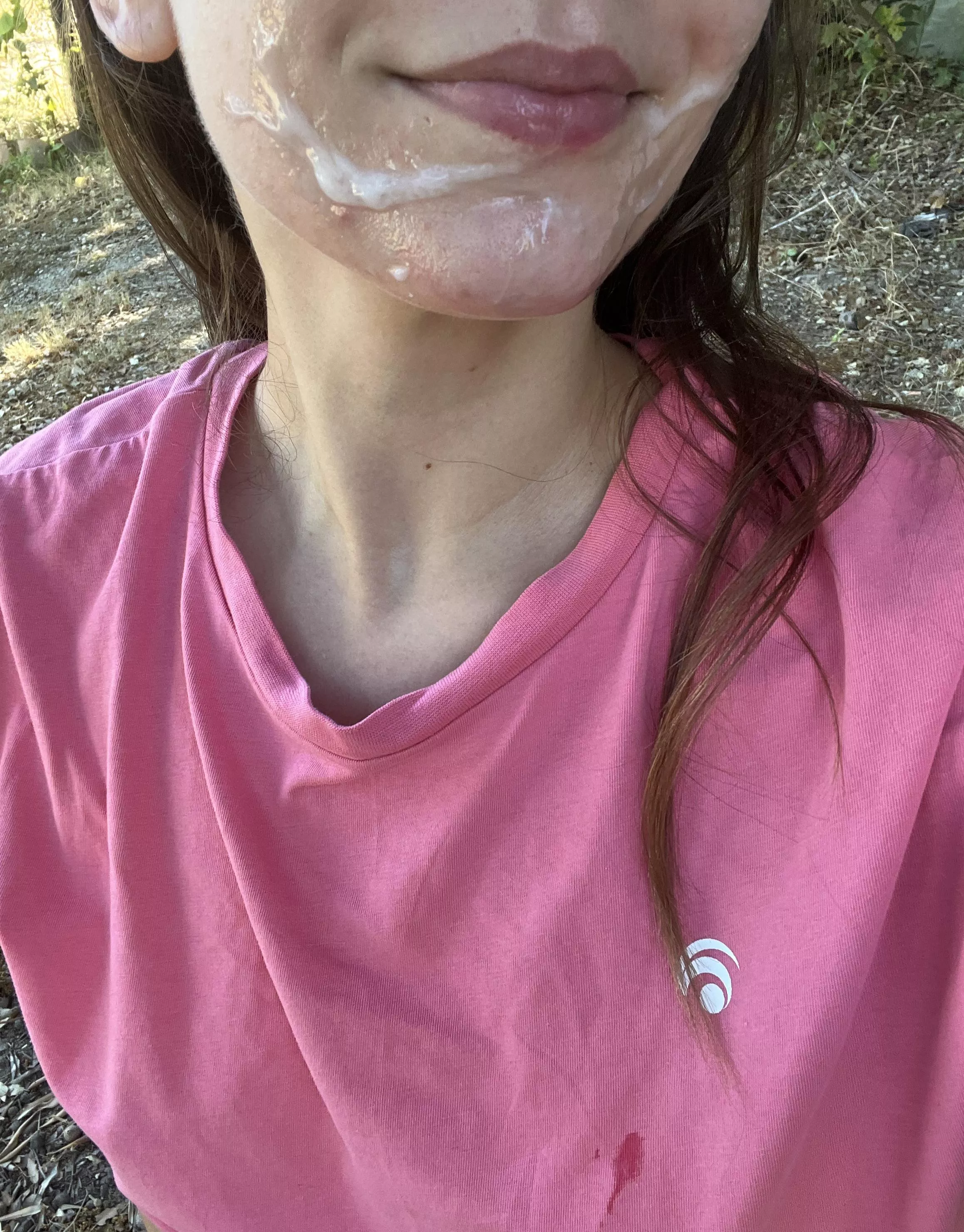 Went for a hike and got covered with cum posted by Luna-sunfire