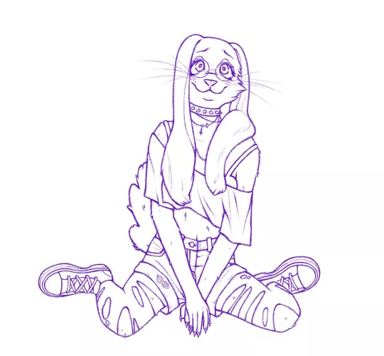 What color should I paint her? I'll color it whatever the top comment requests :D by gorbgorby