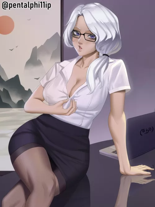 Willow's secretary work (pentalphi11ip) by ilovebuddyburgers