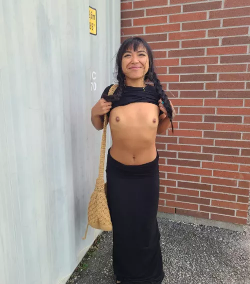 would you fuck me raw out in public? by asiandolldesires