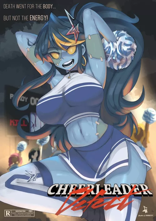 Zombie cheerleader (geistbox) by Caruli67