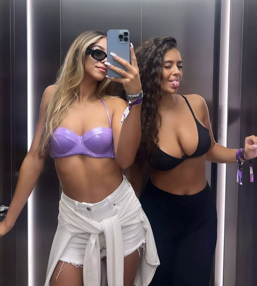 All eyes were on her friend posted by salmahayekbigtits