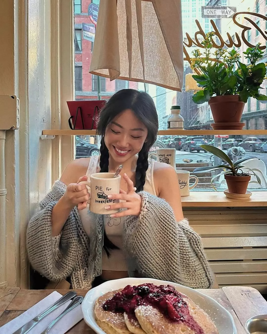 Breakfast posted by olive_oil_twist