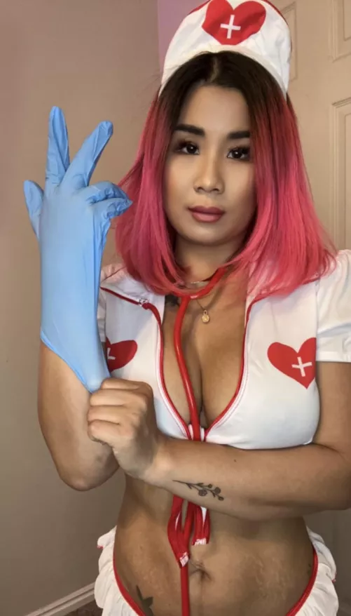 Can I be your naughty nurse? by jasminexobabyxo