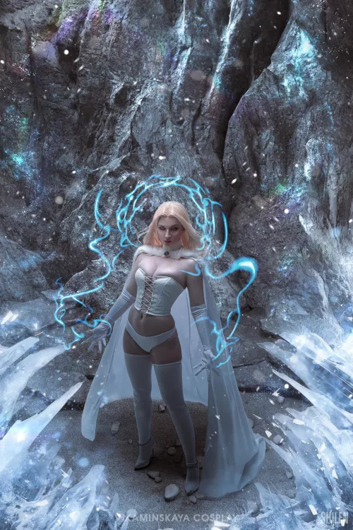 Emma Frost by Vikaminskaya by vikaminskaya