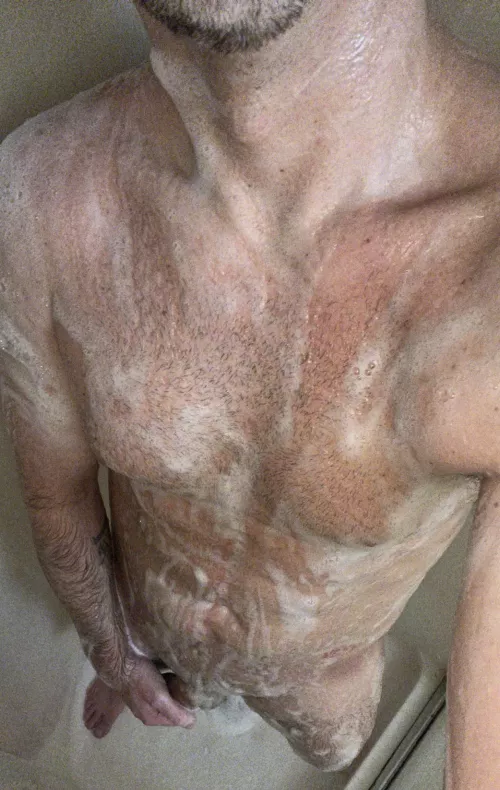 Ended up extra soapy tonight, might need some help rinsing it all off….. by JUSTaGuy7899