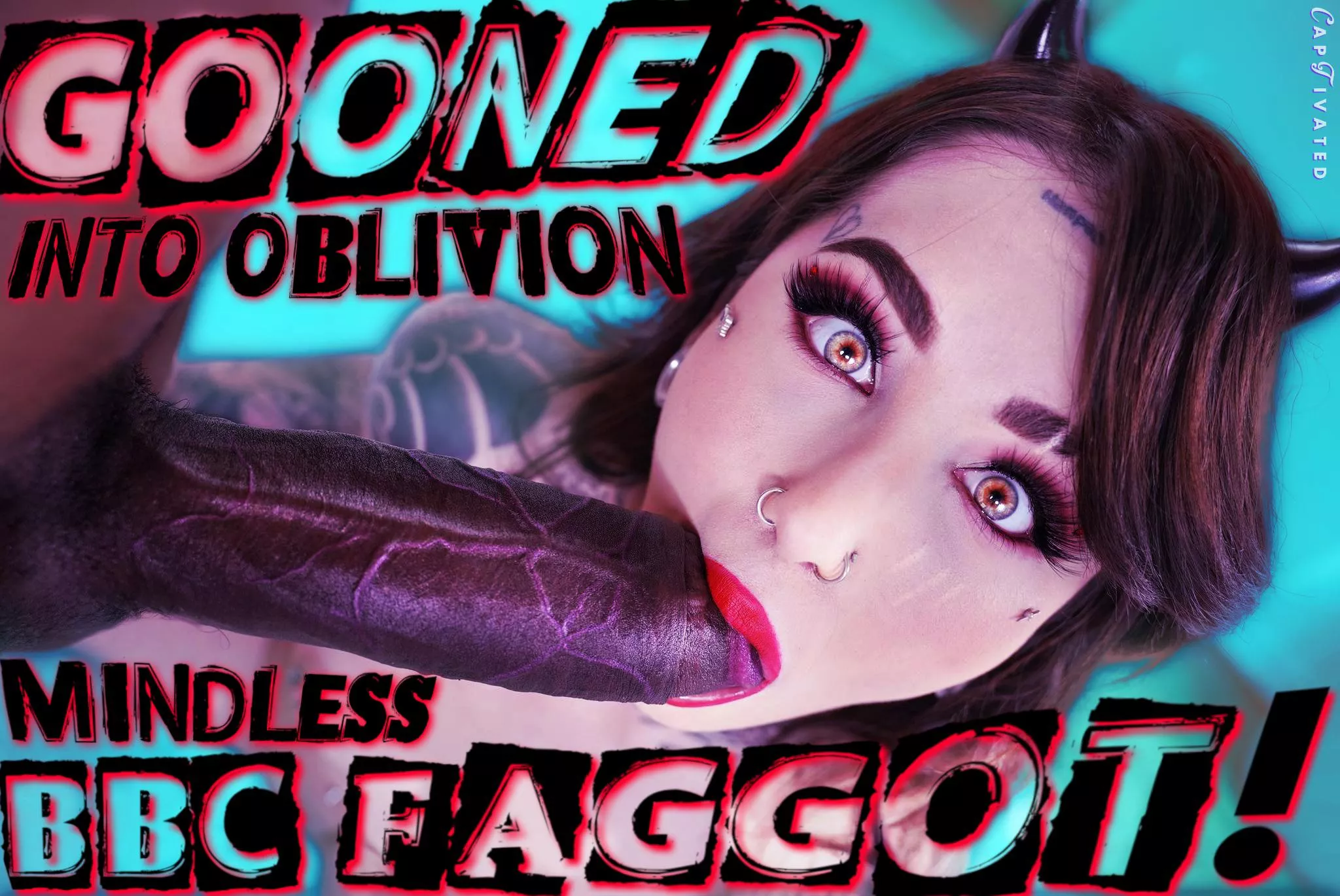 Feel his veins pulsating in your mouth, little slut! 💕 posted by No-Acanthaceae-4804