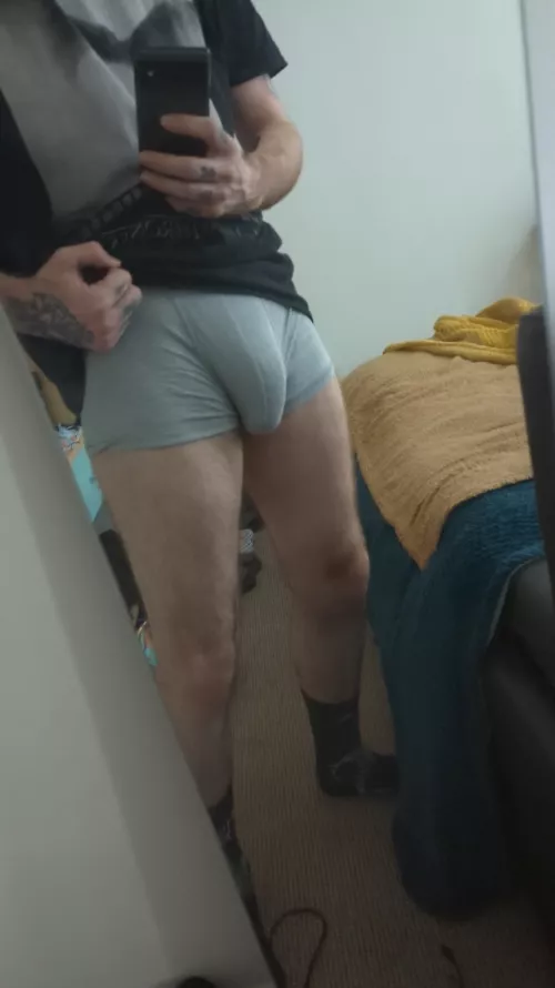 Finally taking trousers off rocks by BoxerbusteRR