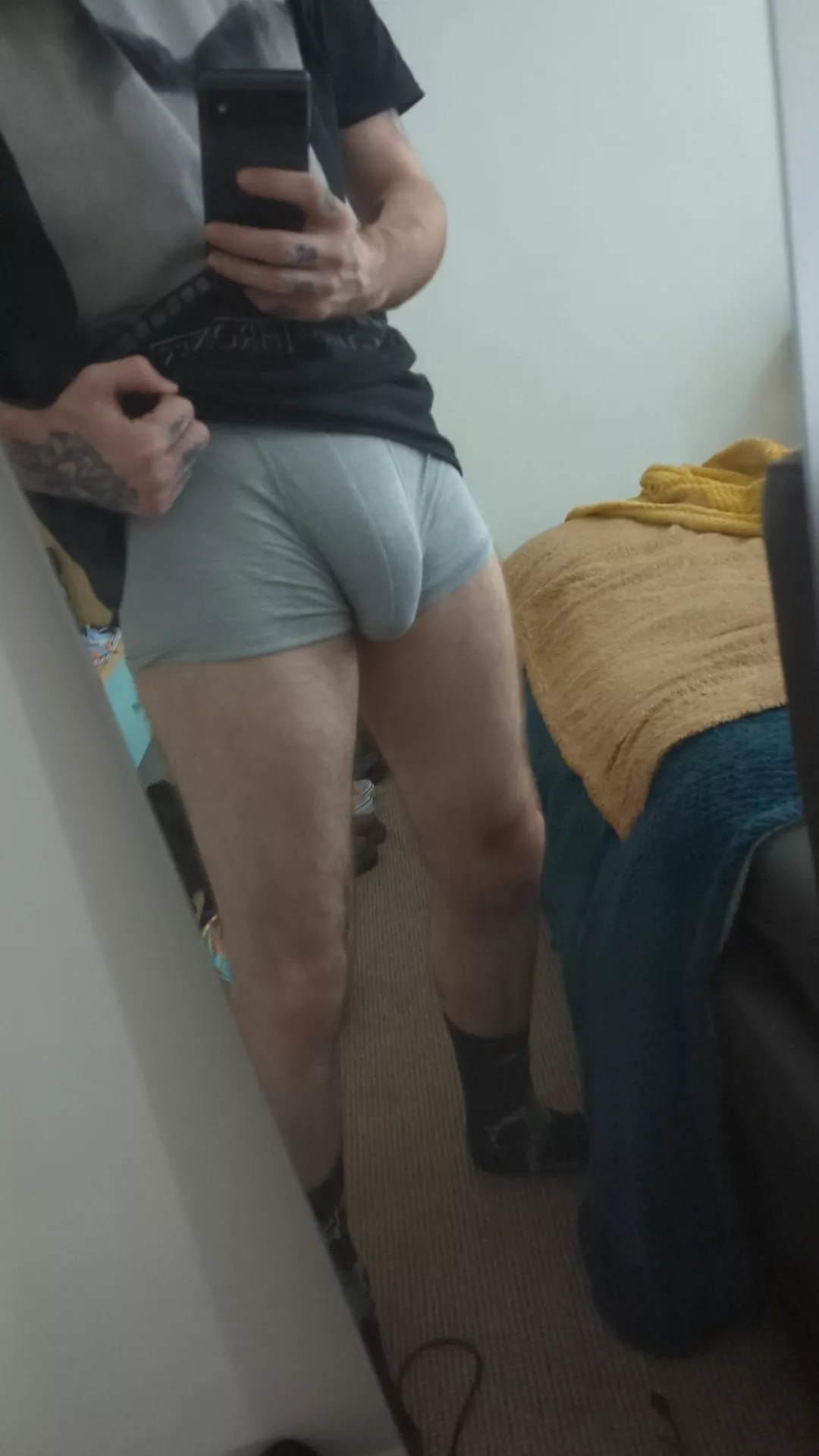 Finally taking trousers off rocks posted by BoxerbusteRR