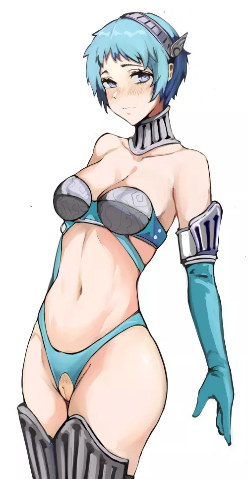 Fuuka modified the armor (Nero Watch) by BloodsoakedDespair