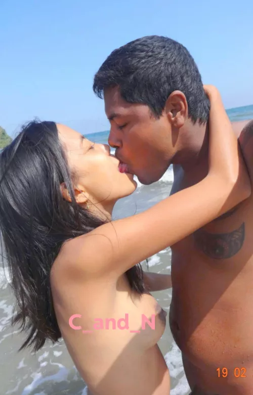 Me and my wife, 33 & 28, married since 2014 but know each other since childhood as schoolmate as early as grade 3 .. Now it is 2024 still loving each other and love enjoying body freedom too ❤️ by c_and_n