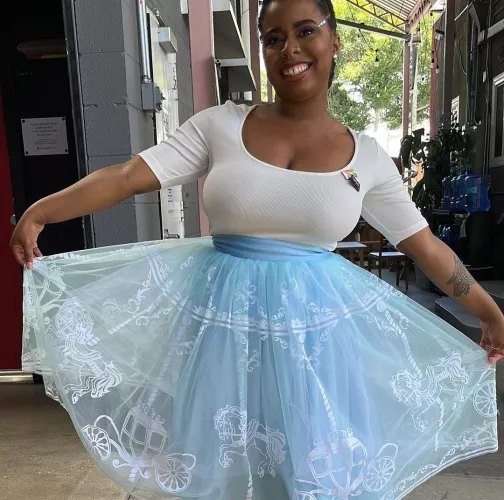 Merry-go-round skirt by Desecr8or