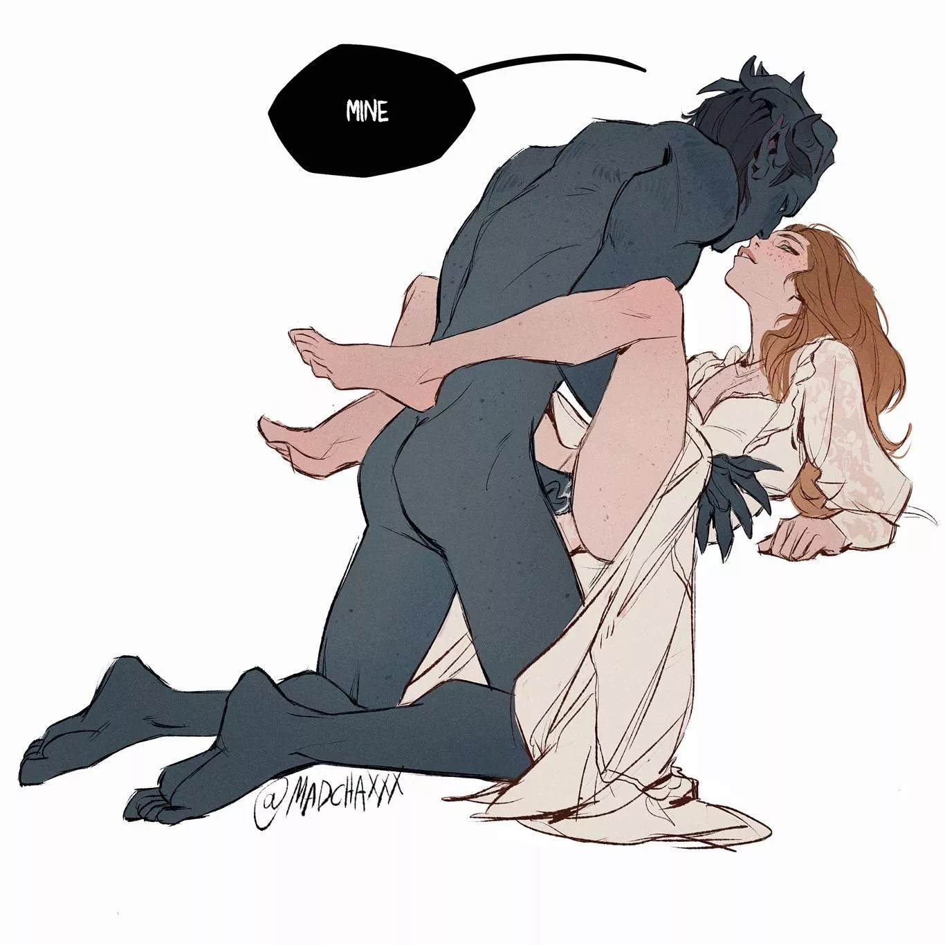 Possessive shadow by me, @madchaXXX [OC] posted by MadchaXXX