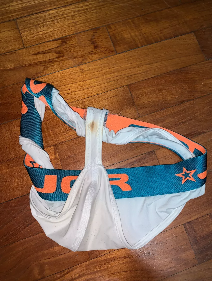 Post gym strip posted by thongbabe99