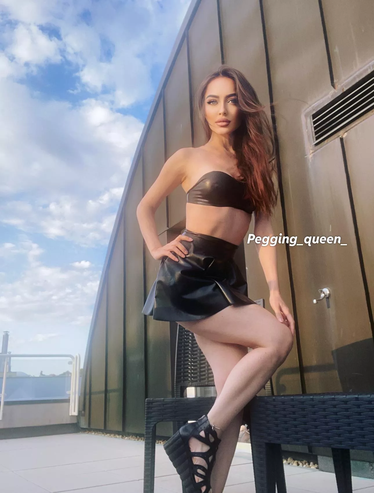 Sexy in latex & heels posted by pegging_queen_