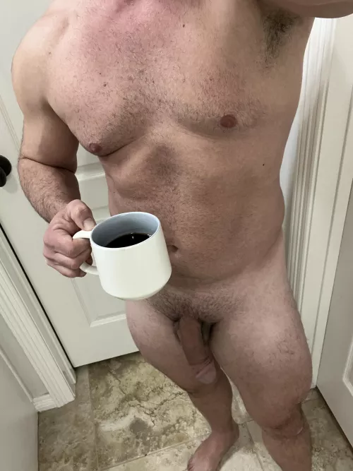 Simple Saturday Selfie. Good morning friends! by beer_or_abs