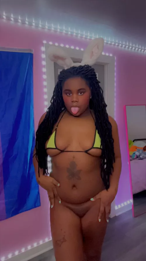 Slutty N*gger Bunny 🙈 by sjaisufudhrh