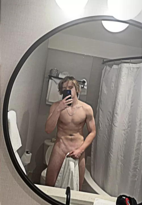 Soft D towel bulges> by Internal_Trainer_589