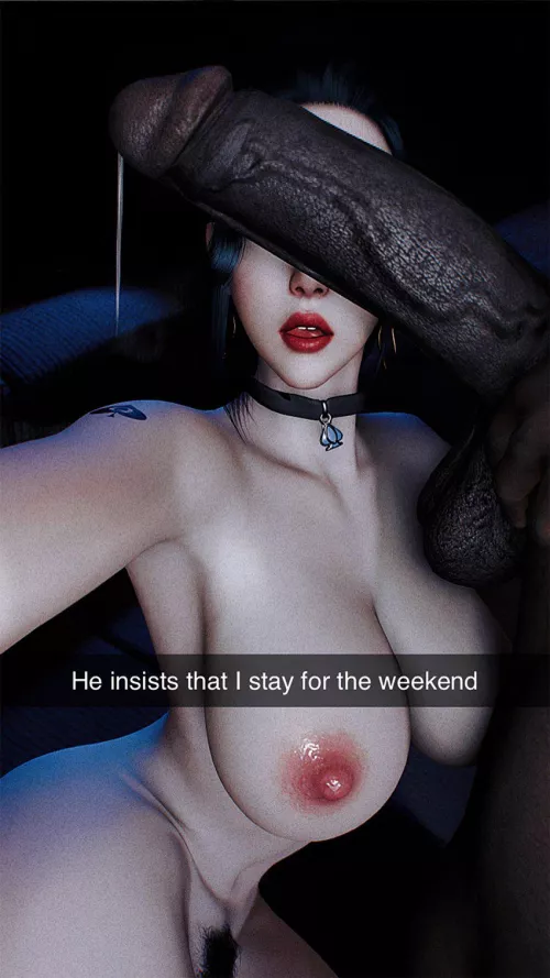 Sorry babe, but it would be rude to turn him down now you know? After offering me so much. Dont worry babe I'll be back on Monday... though I may be a little different hehe (pokepillow) by ohgodsomuchweirdporn