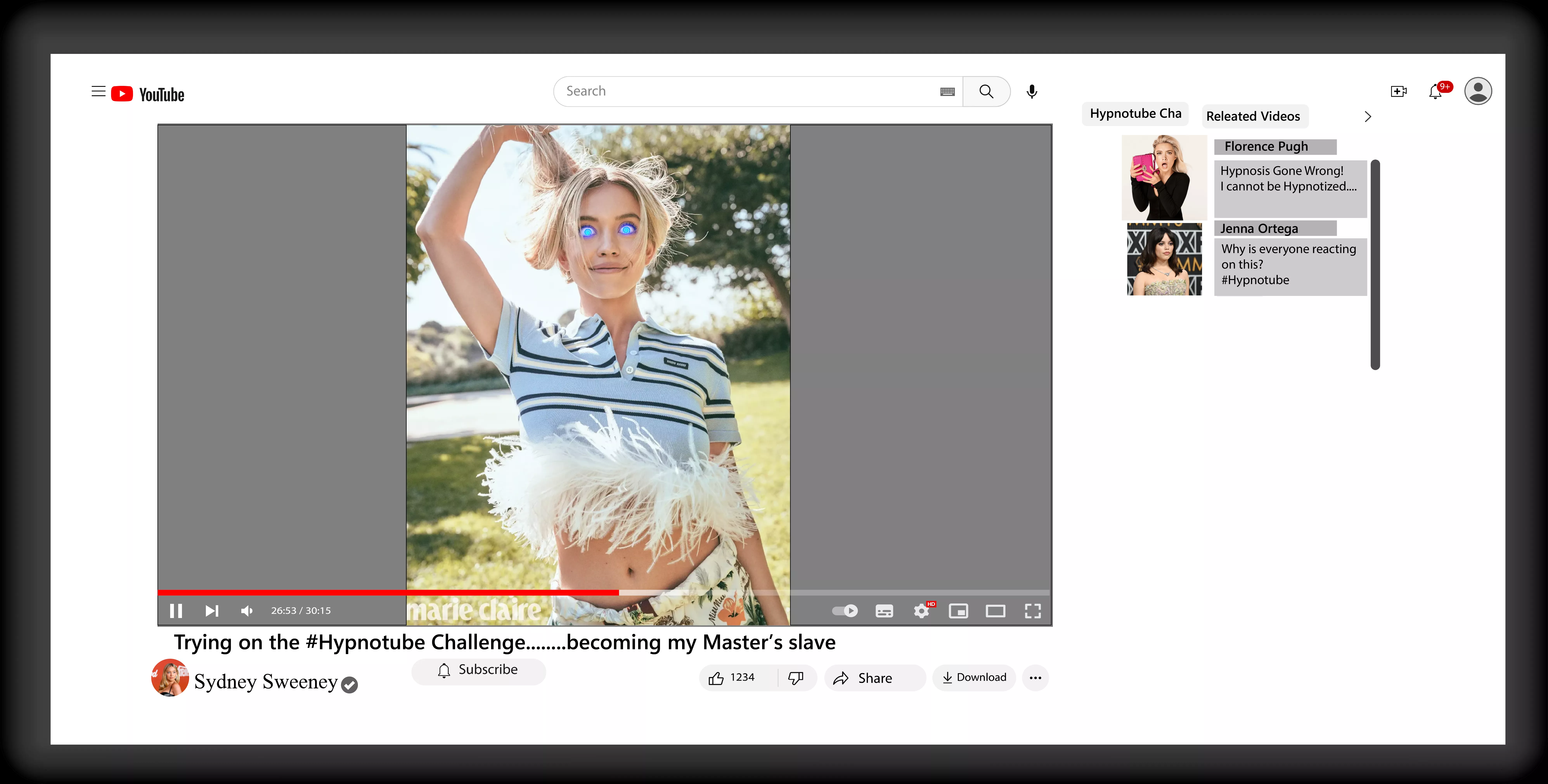 Sydney Sweeney gets Hypnotized posted by Icy-Divide8112