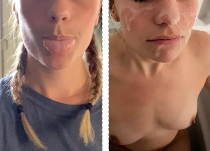 The before and after 😁 by ONE_FCG