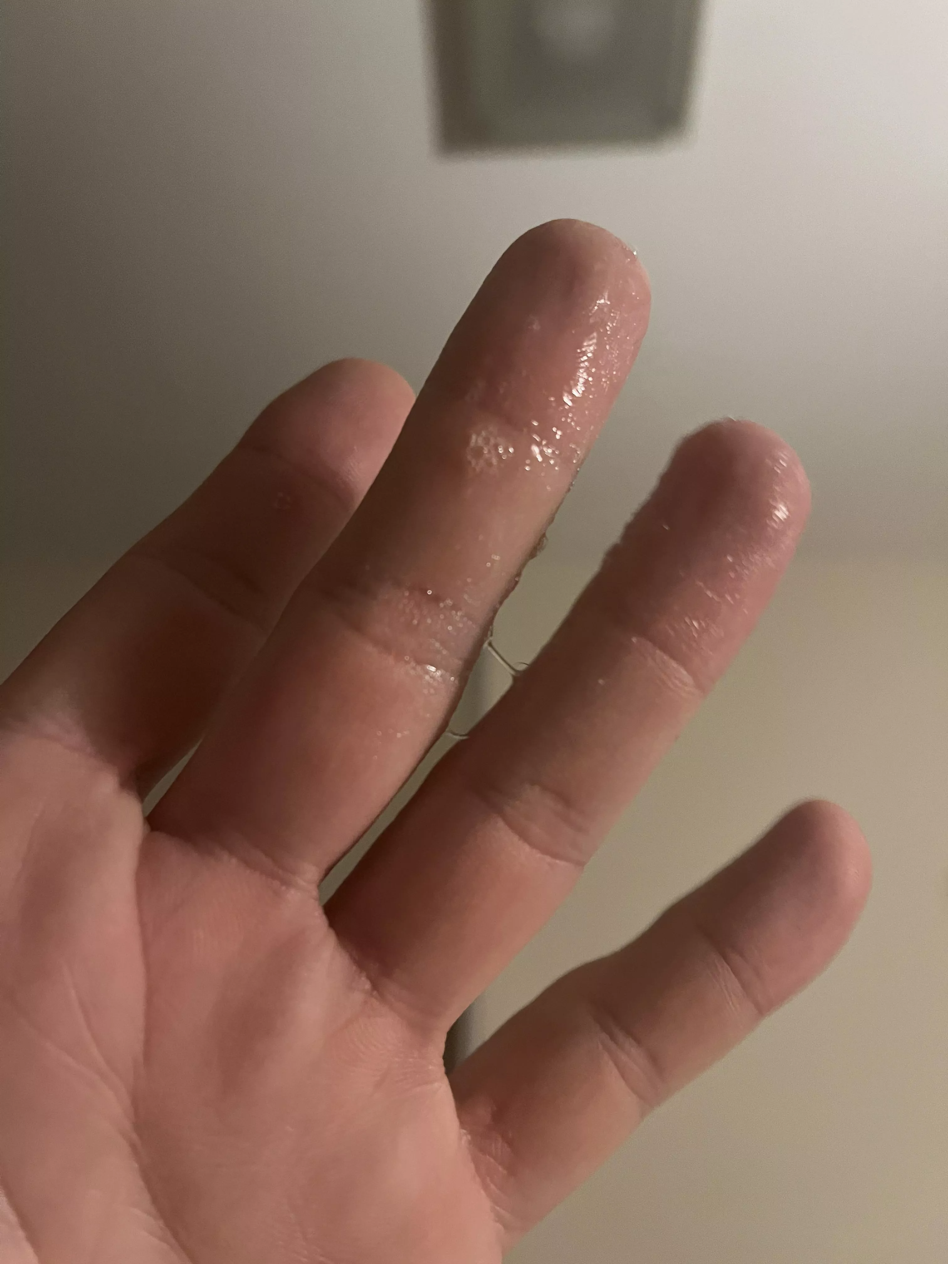 This is how wet he gets when running throught the shield when I am denied🫠🫠 posted by wet_nesday