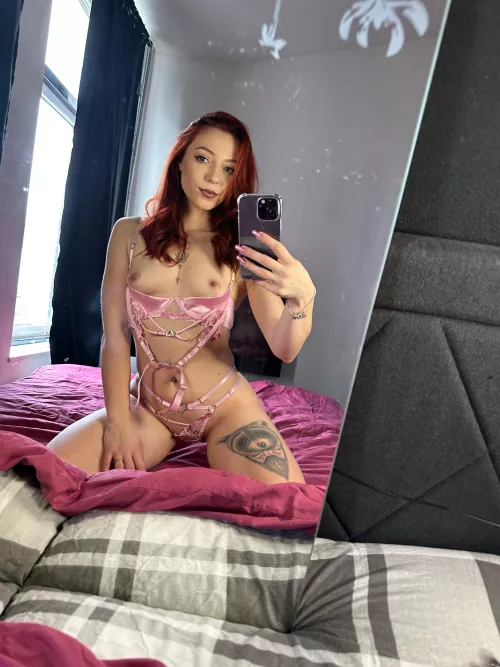 This young redhead been waiting all day for you to get off of work and fuck her by BinderGang