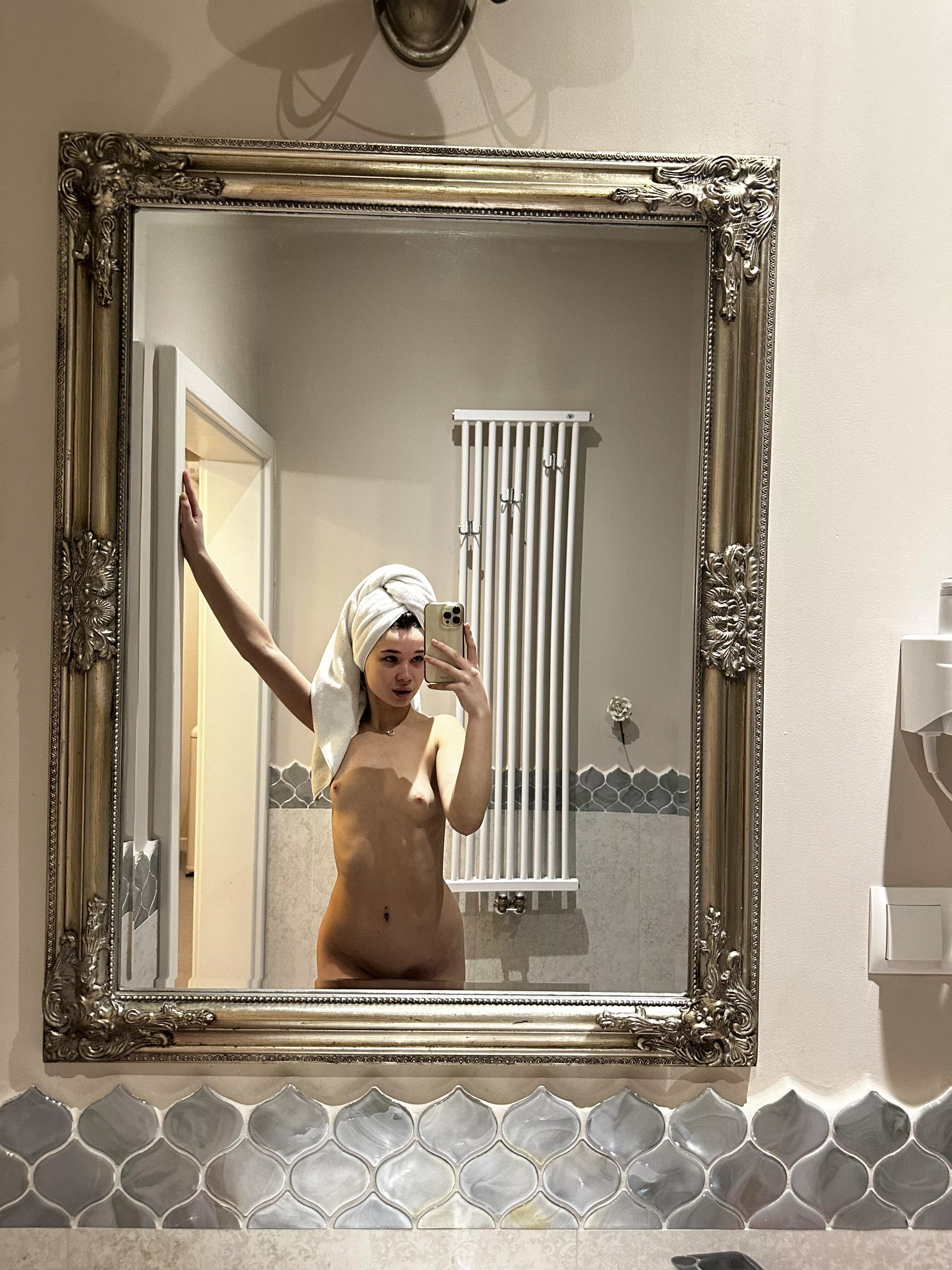 you could take me right in front of that mirror posted by Valentina-Marie