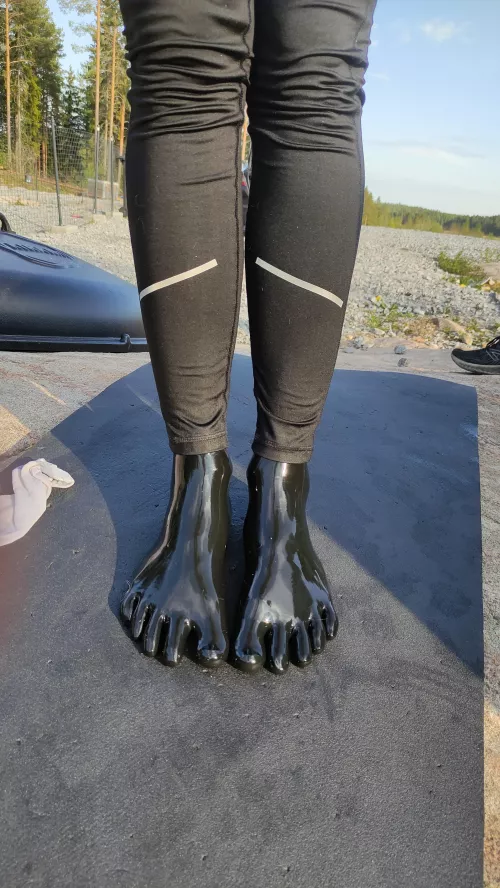 about to do some yoga :D by Long-Seaworthiness38